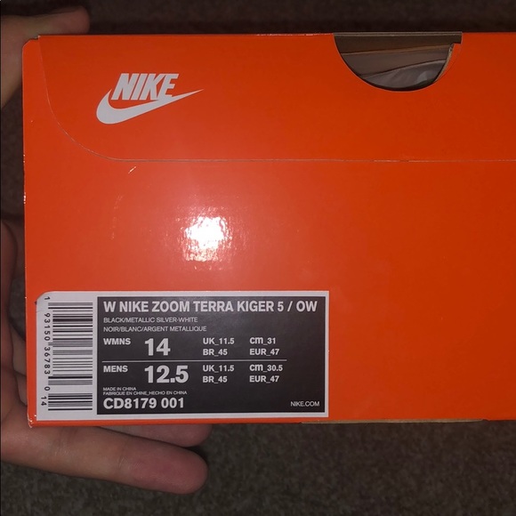 NIKE ZOOM TERRA KIGER 5 OFF-WHITE - Picture 1 of 6